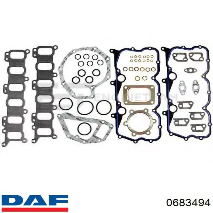 Juego de juntas superiores de motor 0683494 DAF