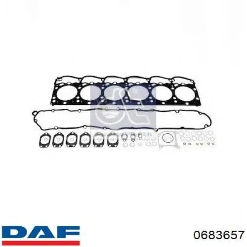 0683657 DAF Juego de juntas superiores de motor
