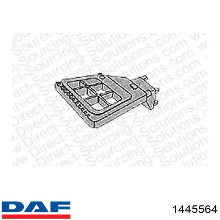 Estribo derecho 1445564 DAF