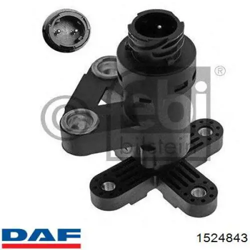 1524843 DAF sensor, nivel de suspensión neumática, trasero