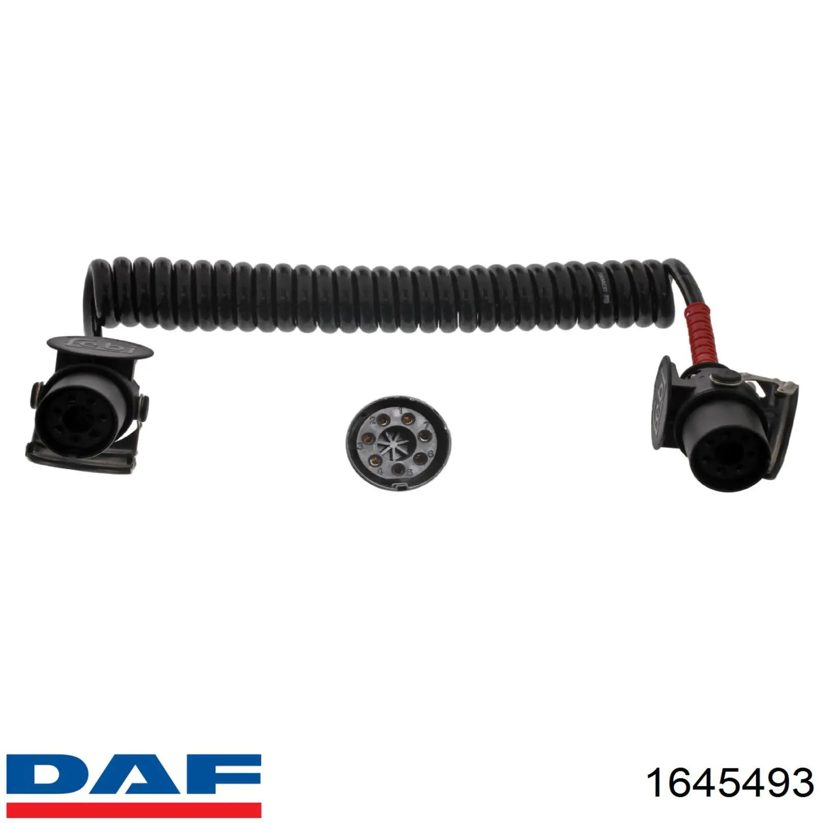 1645493 DAF cable de conexión del remolque