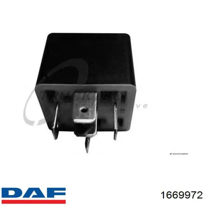 Relé de desempañador de luneta trasera DAF 1669972 precio, desde 8,82 EUR