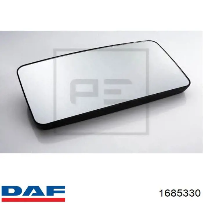 1685330 DAF Cristal de espejo retrovisor