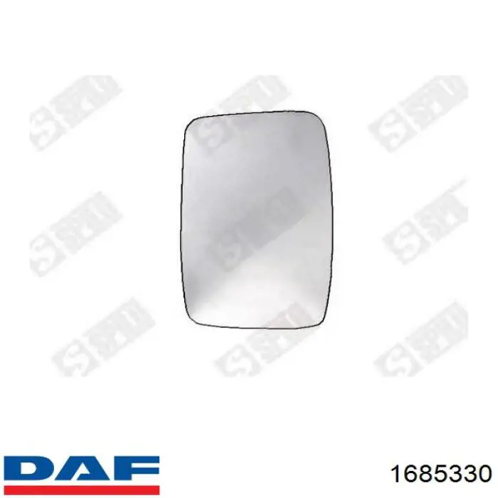 Cristal de espejo retrovisor DAF 1685330 precio, desde 24,59 EUR