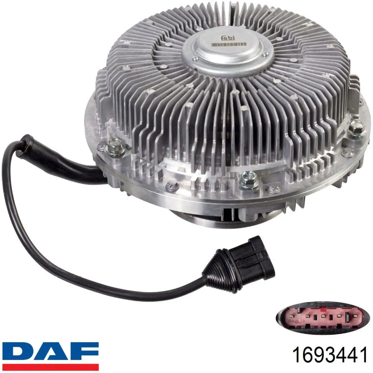 1693441 DAF rodete ventilador, refrigeración de motor