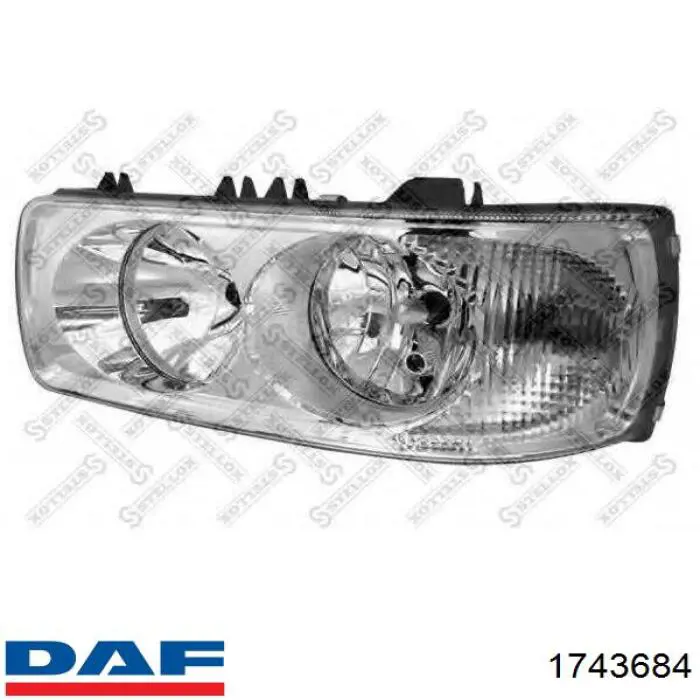 1743684 DAF faro izquierdo