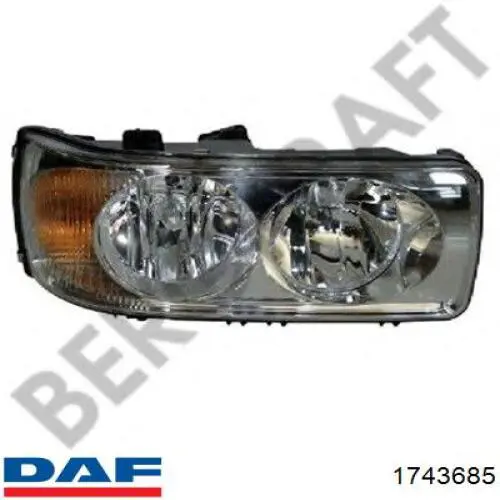 Comprar 1743685 DAF Faro derecho