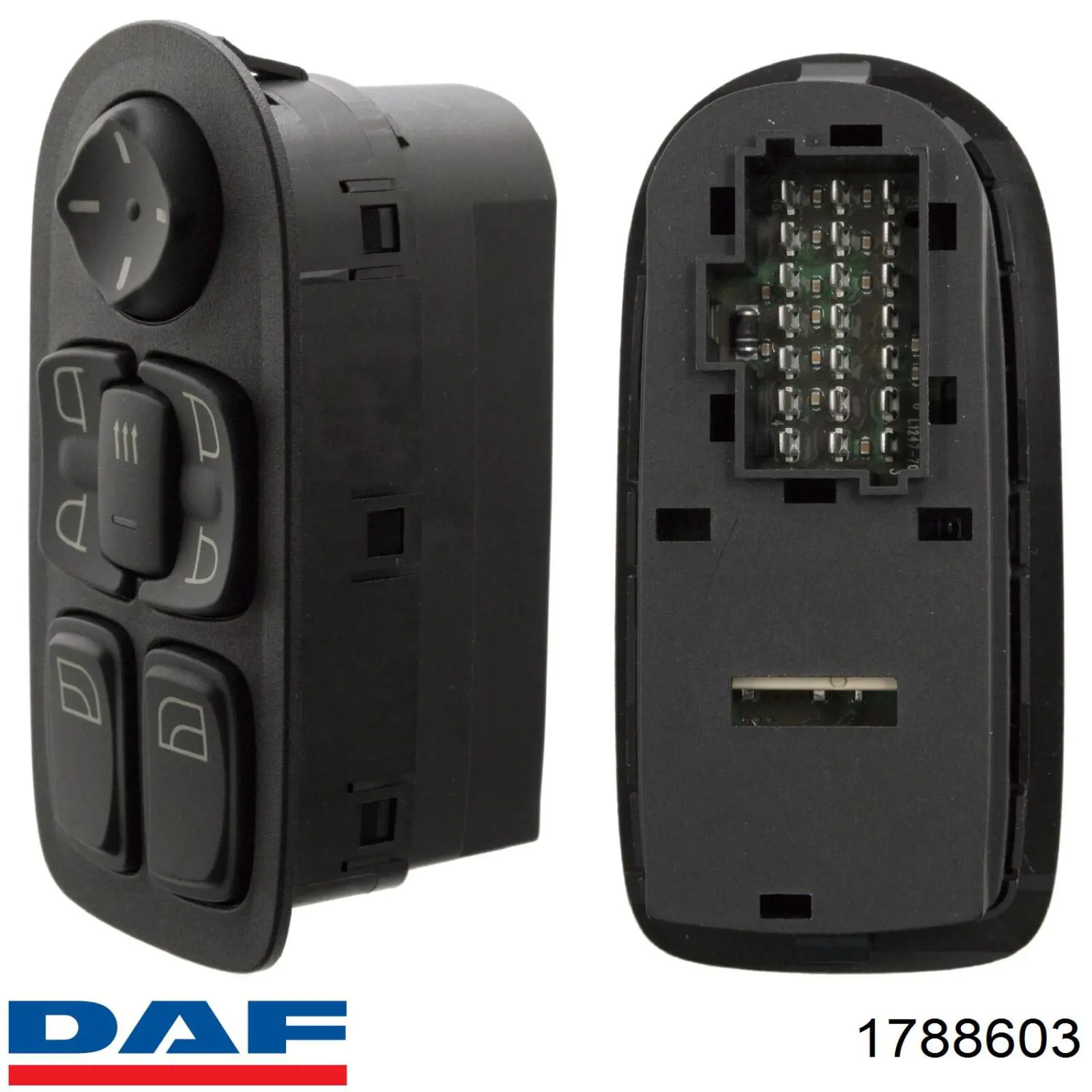 1788603 DAF Unidad de control de elevalunas delantera izquierda
