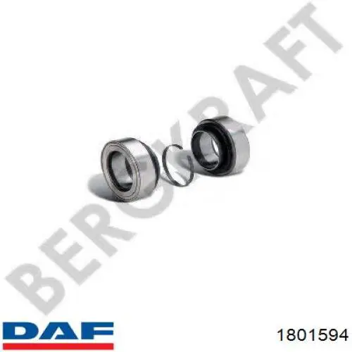 1801594 DAF cojinete de rueda trasero