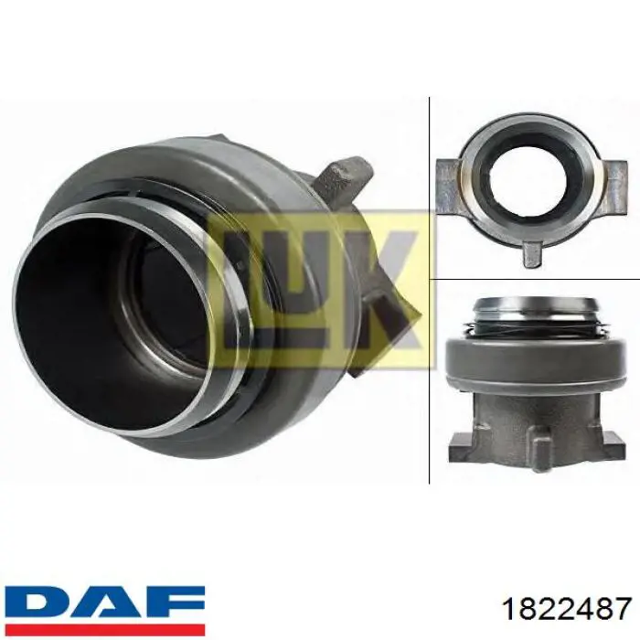 1822487 DAF cojinete de desembrague