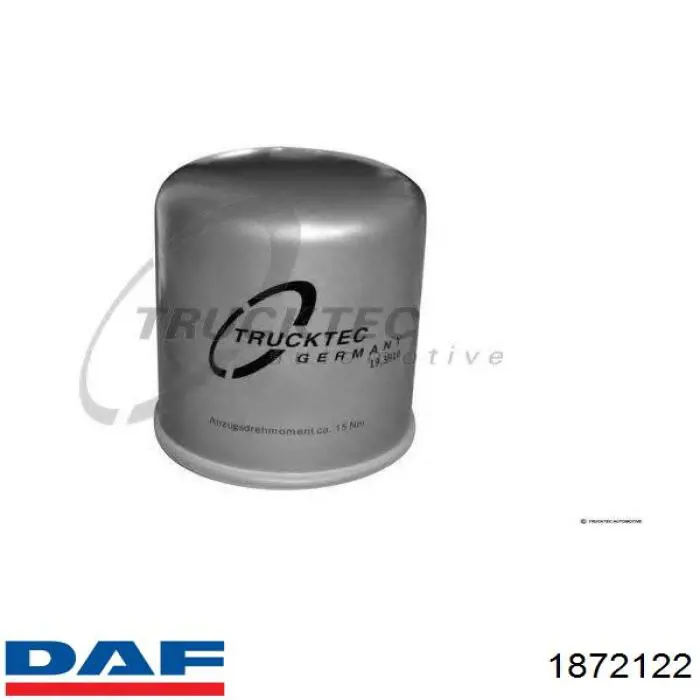 1872122 DAF filtro del secador de aire (separador de agua y aceite (CAMIÓN))