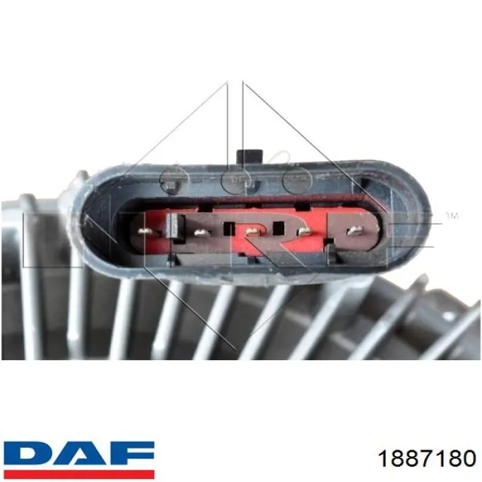 Embrague viscoso de ventilador 1887180 DAF