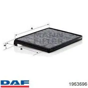 Filtro de cabina DAF 1953596 precio, desde 29,76 EUR