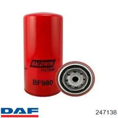 247138 DAF filtro combustible