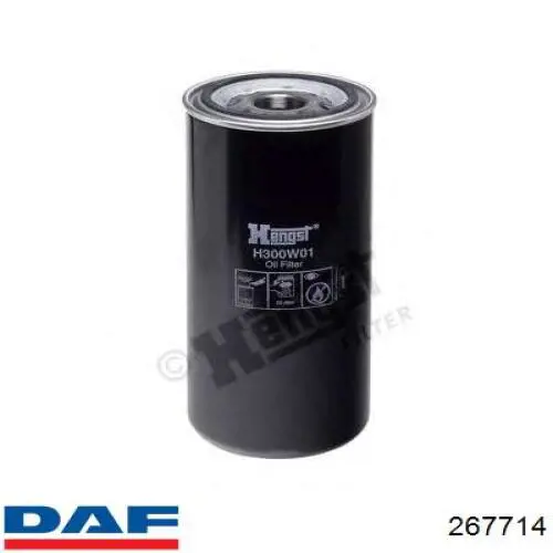 267714 DAF filtro de aceite