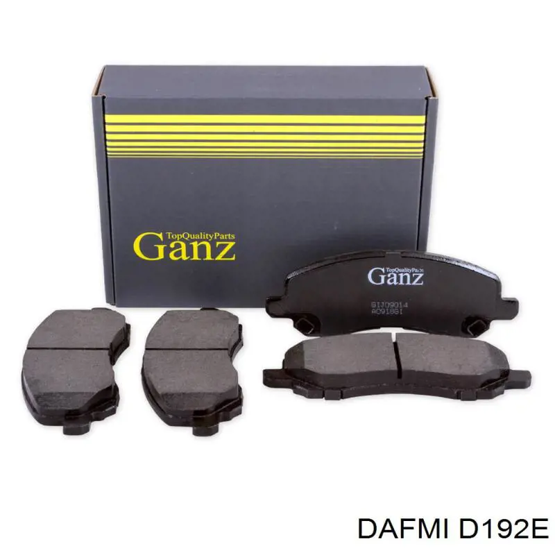 Comprar D192E Dafmi Pastillas delanteras de freno