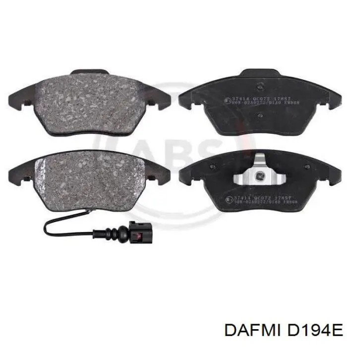 Comprar D194E Dafmi Pastillas delanteras de freno