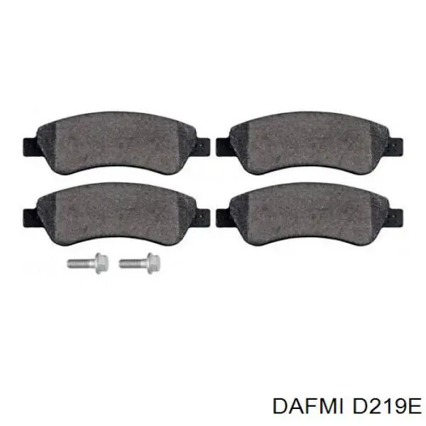 Pastillas freno delanteras Dafmi D219E precio, desde 22,64 EUR