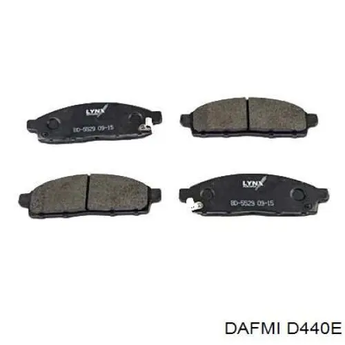 Pastillas de freno D440E Dafmi
