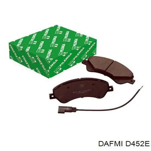 D452E Dafmi pastillas de freno delanteras