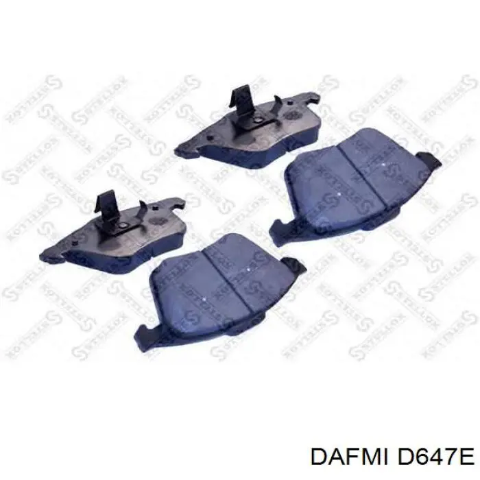 Comprar D647E Dafmi Pastillas delanteras de freno