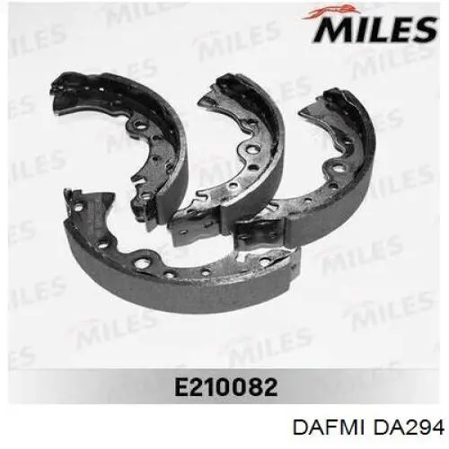 DA294 Dafmi zapatas de frenos de tambor traseras
