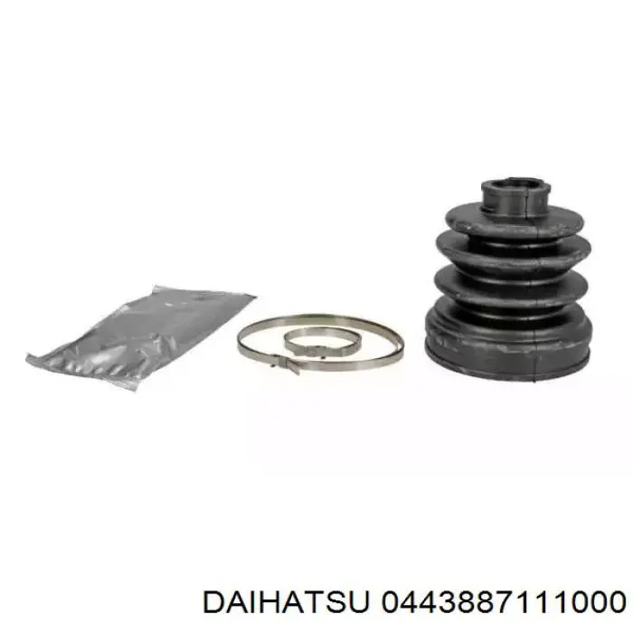 0443887111000 Daihatsu fuelle, árbol de transmisión delantero interior