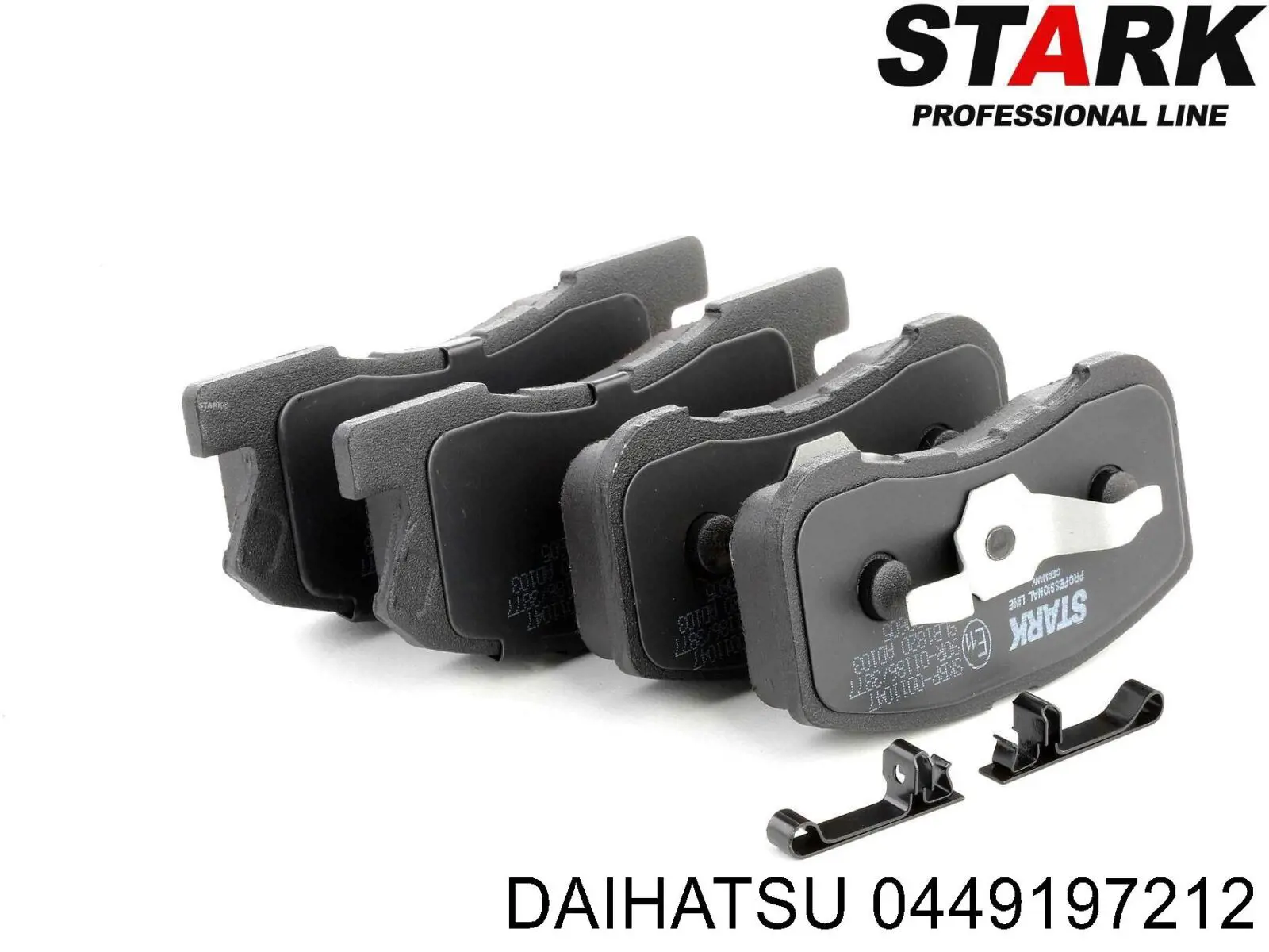 0449197212 Daihatsu pastillas de freno delanteras