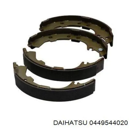 0449544020 Daihatsu zapatas de frenos de tambor traseras