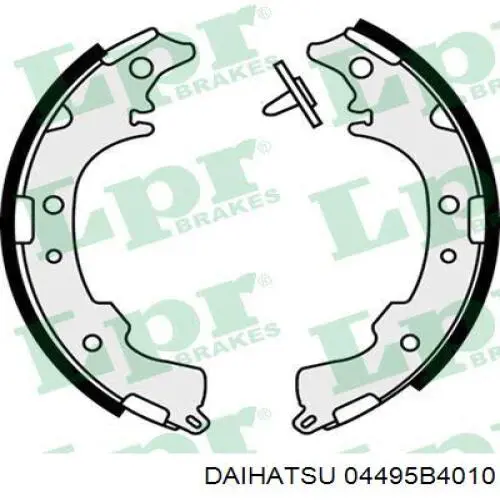 04495B4010 Daihatsu zapatas de frenos de tambor traseras