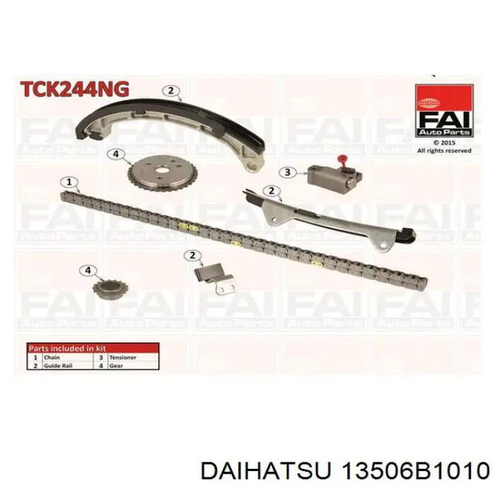 13506B1010 Daihatsu cadena de distribución