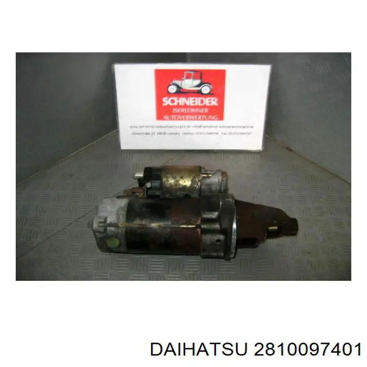 Burro de arranque  Daihatsu 2810097401 precio, desde 108,90 EUR