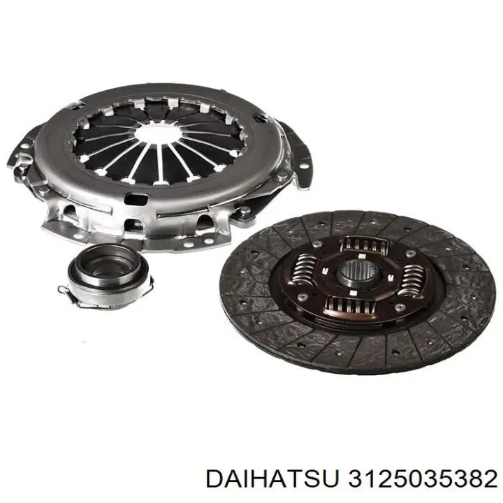 3125035382 Daihatsu disco de embrague