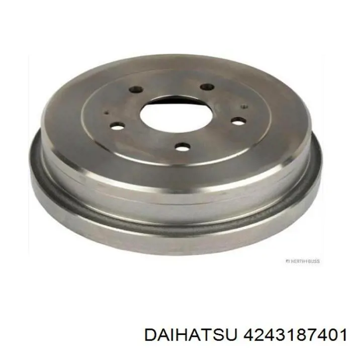 4243187401 Daihatsu freno de tambor trasero