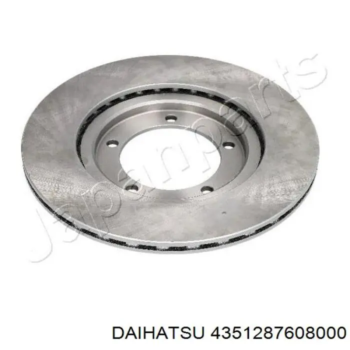 4351287608000 Daihatsu freno de disco delantero