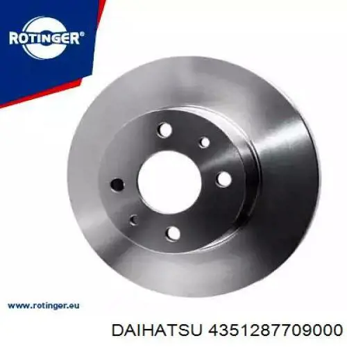 4351287709000 Daihatsu freno de disco delantero