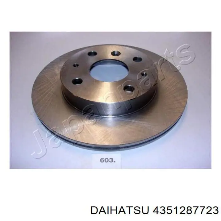 4351287723 Daihatsu freno de disco delantero