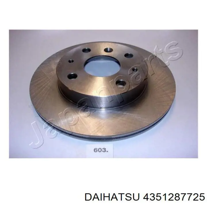 4351287725 Daihatsu disco de freno delantero