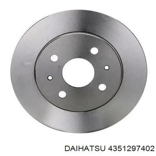 4351297402 Daihatsu freno de disco delantero