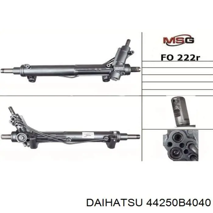 44250b4040 Daihatsu cremallera de dirección