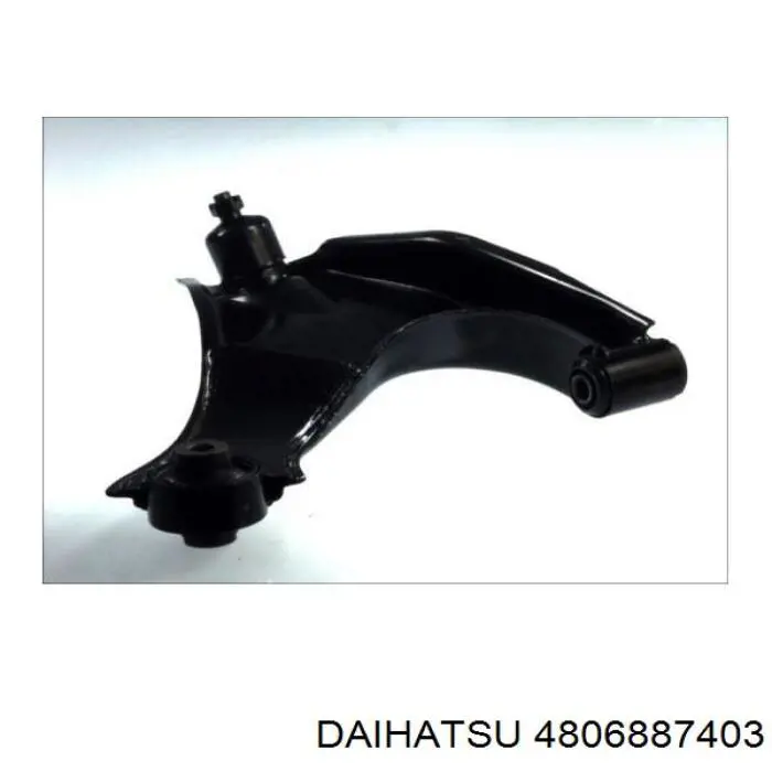 4806887403 Daihatsu barra oscilante, suspensión de ruedas delantera, inferior derecha