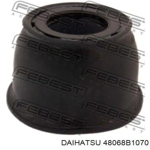 48068B1070 Daihatsu barra oscilante, suspensión de ruedas delantera, inferior derecha