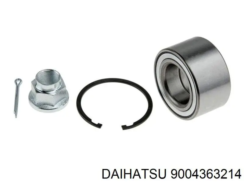 90043-63214 Daihatsu cojinete de rueda delantero