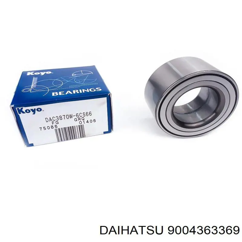 9004363369 Daihatsu cojinete de rueda delantero