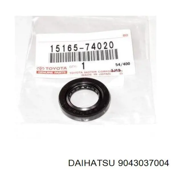 9043037004 Daihatsu junta, tapa de tubo de llenado de aceite