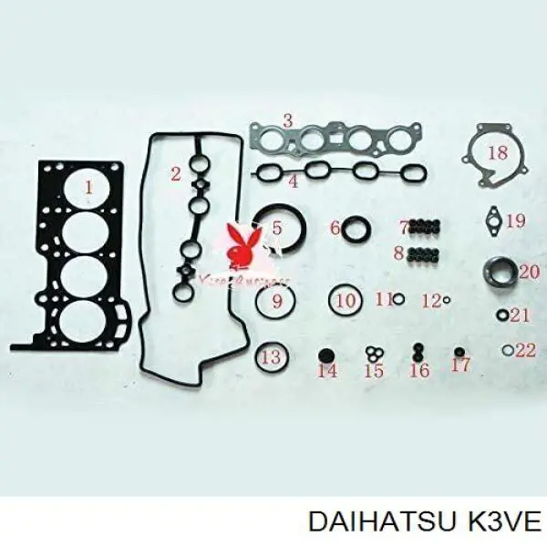 K3VE Daihatsu Motor completo