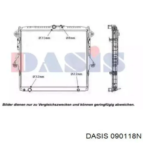 Comprar 560001 NRF Radiador de auto