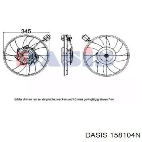 Comprar CFF341000P Mahle Original Ventilador eléctrico de refrigeración completo izquierdo (motor y hélice)