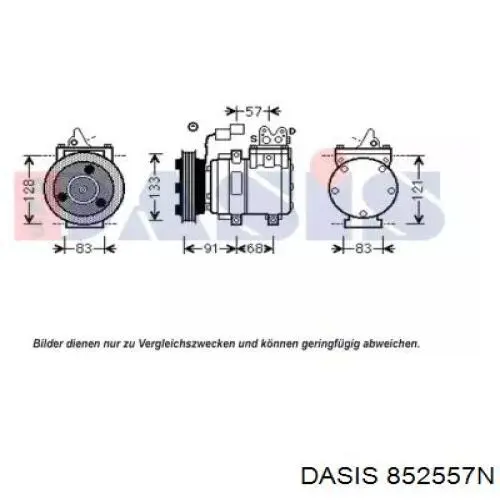 Compresor climatizador para Hyundai H100  