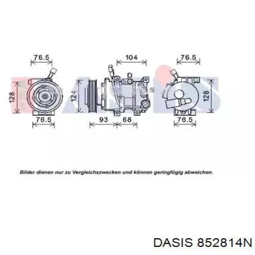 852814N Dasis compresor de aire acondicionado